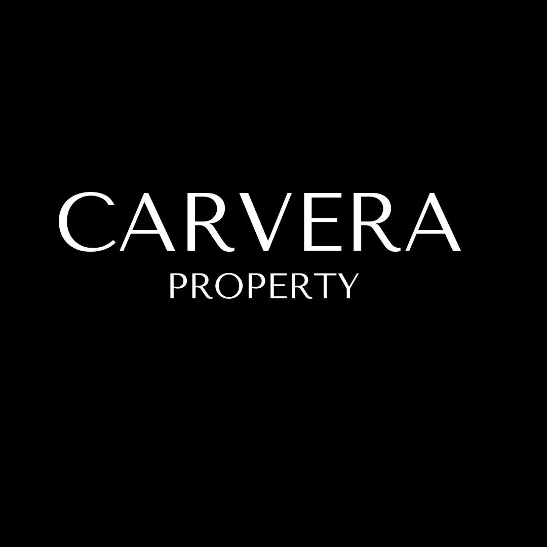 Carvera Property logo with black background Australia
