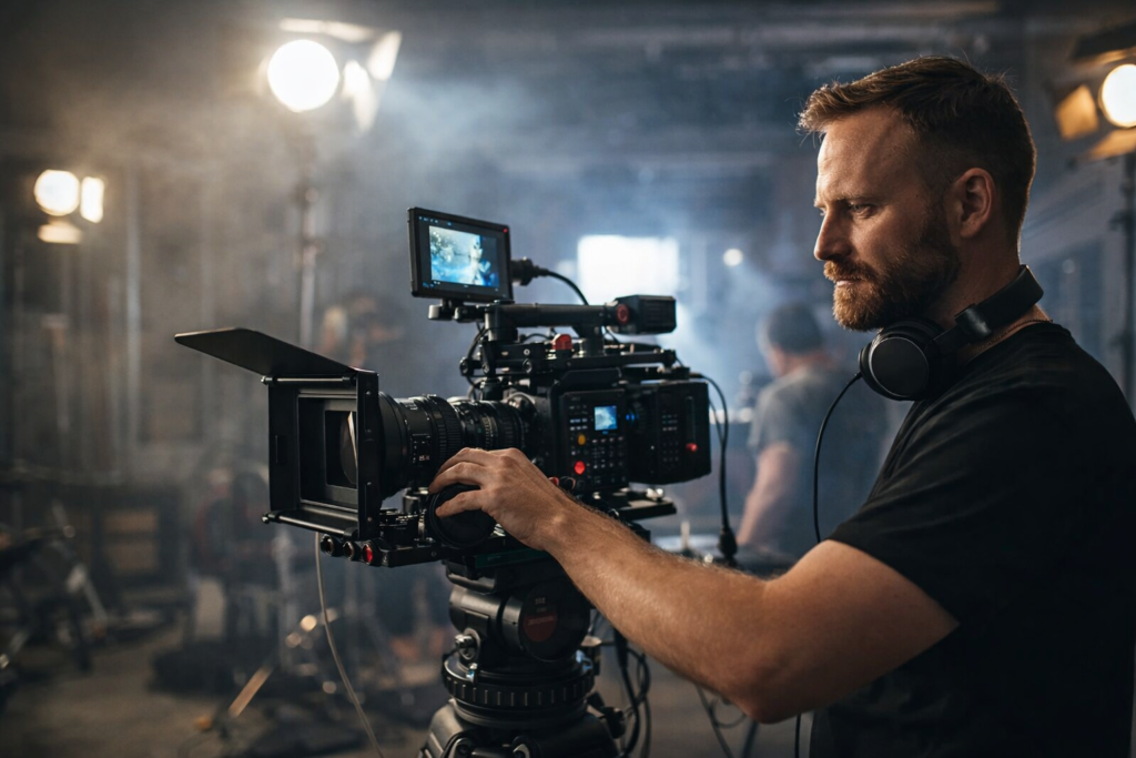 Is a Director of Photography worth it for high-end video production on a professional film set